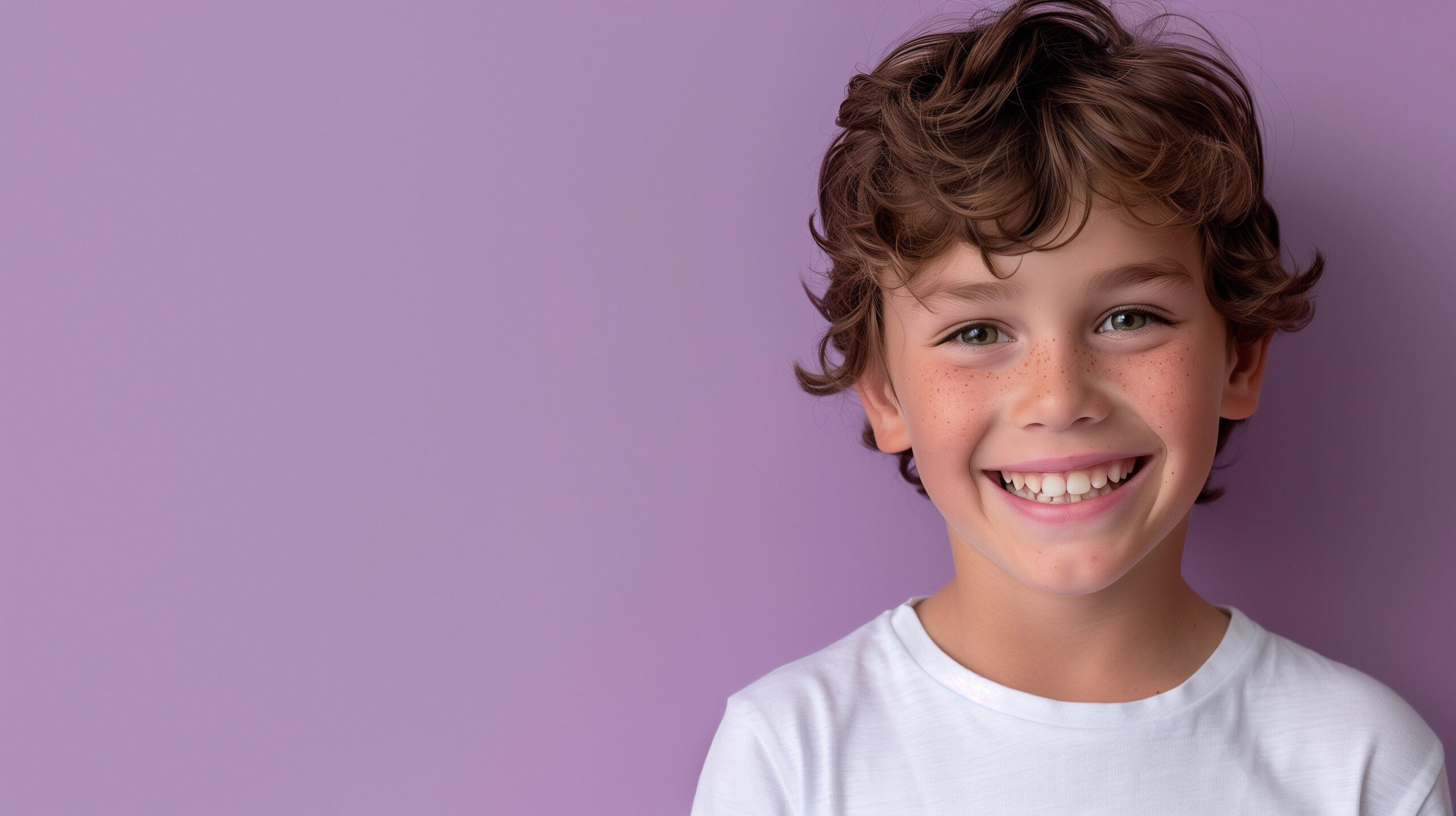smiling child during a comfortable pediatric dentist visit in New Whiteland, IN